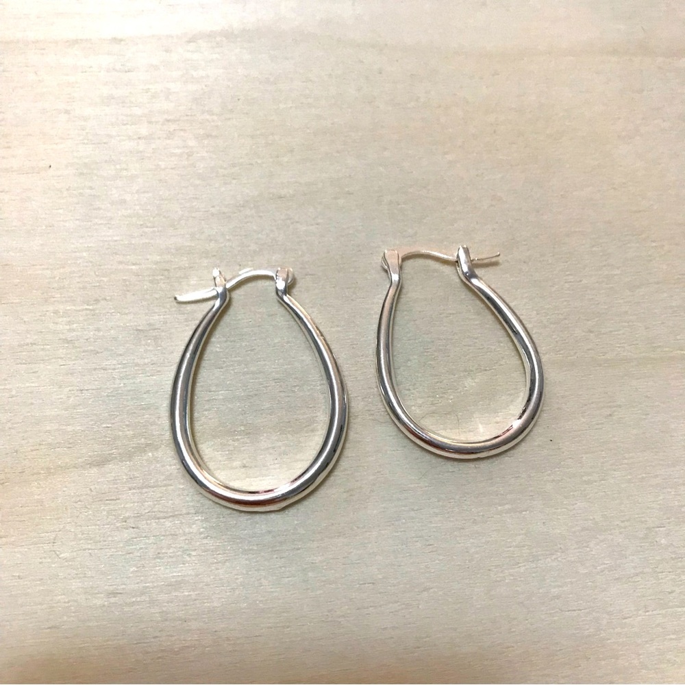 925 Silver hoop earrings